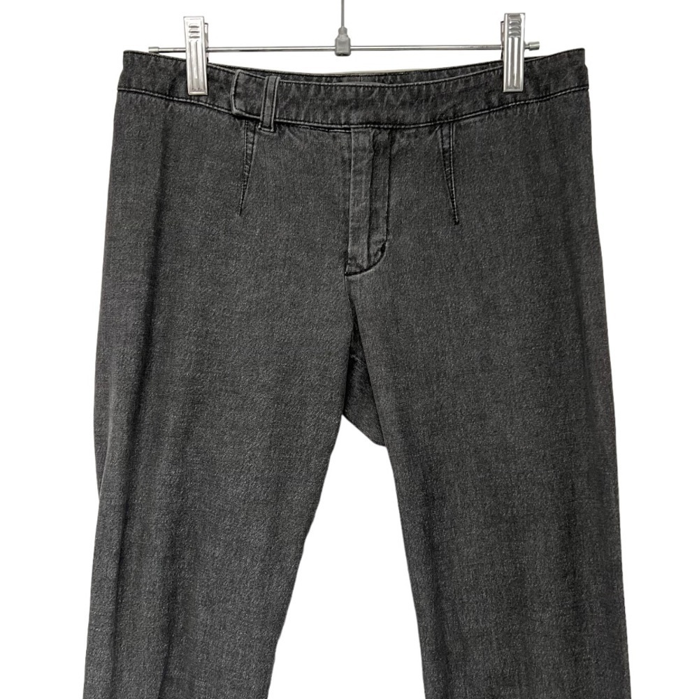 Vince Black Wash Seamed Skinny Trousers Pants Womens 2 - Picture 2 of 10
